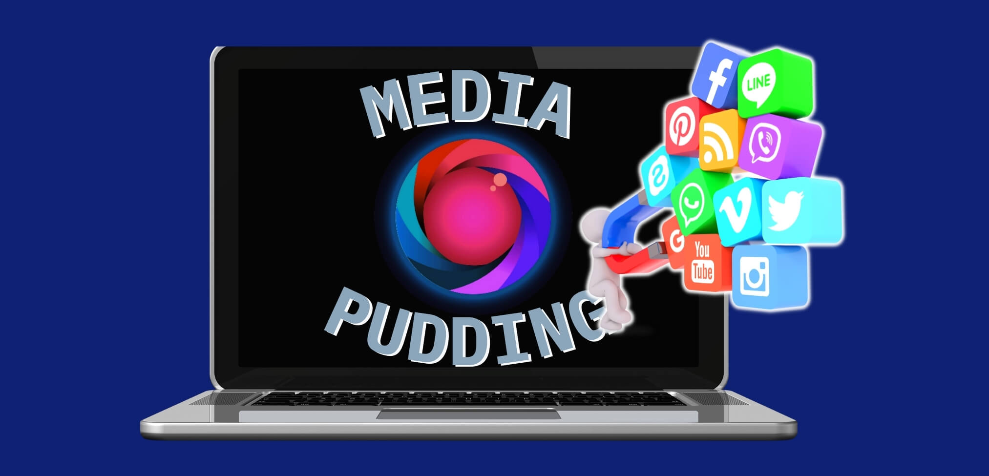 Media pudding header